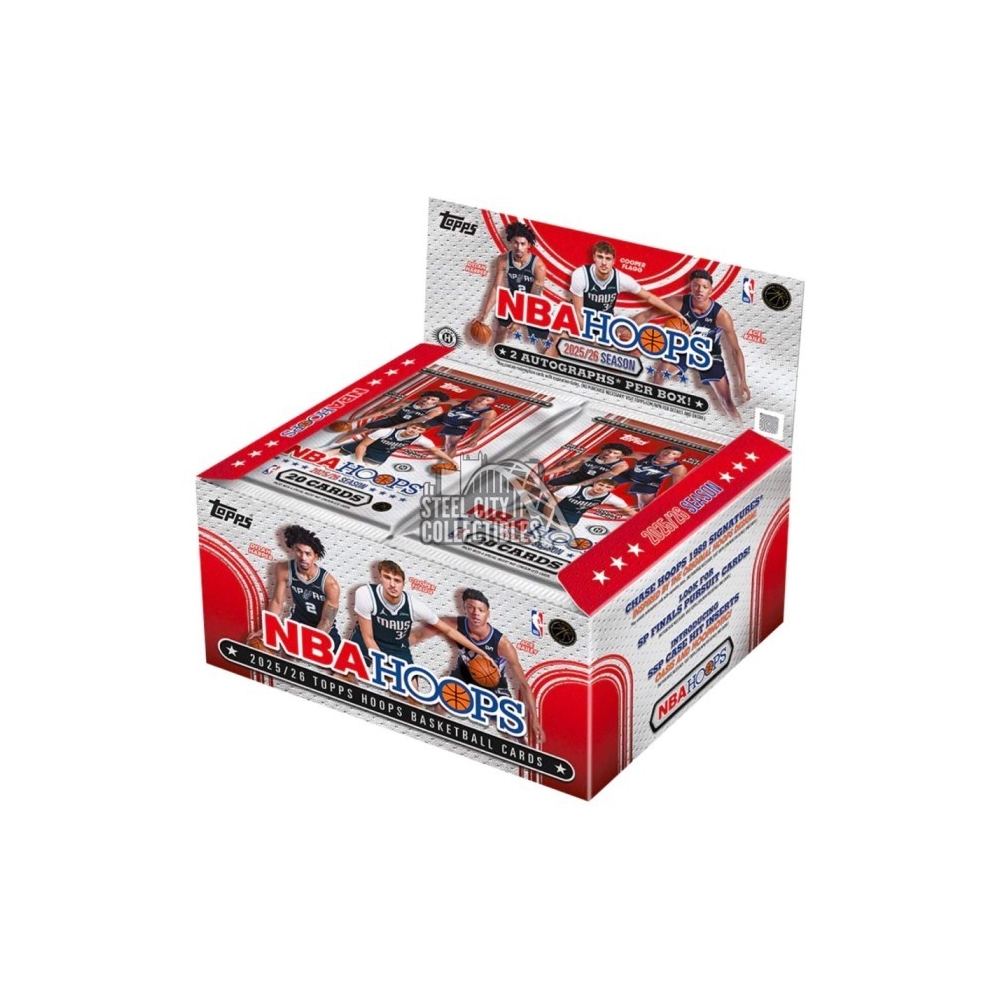 2025-26 Topps Hoops Basketball Hobby Jumbo Box Random 2-Pack Group