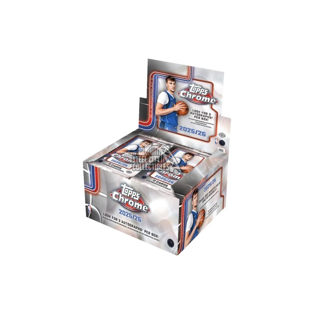 2025-26 Topps Chrome Basketball Hobby Jumbo 2-Box PYT Group Break