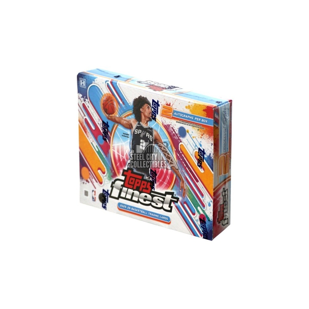 2025-26 Topps Finest Basketball Hobby Box Random Division Group Break ...