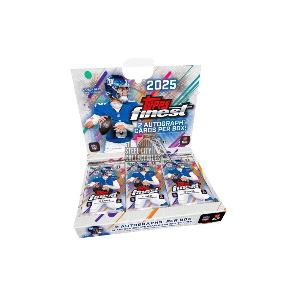 2025 Topps Finest Football Hobby Box Random Division Group Break