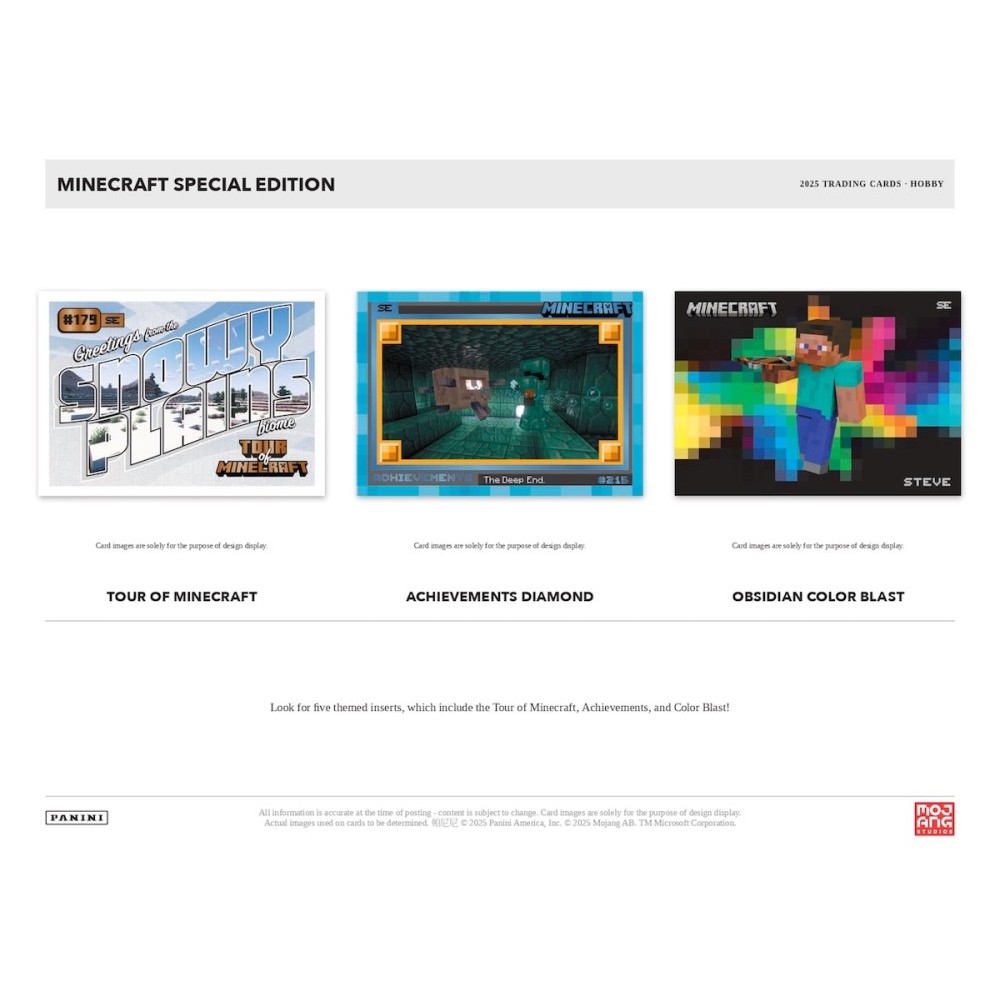 Minecraft Special Edition Hobby Box (Panini 2025)