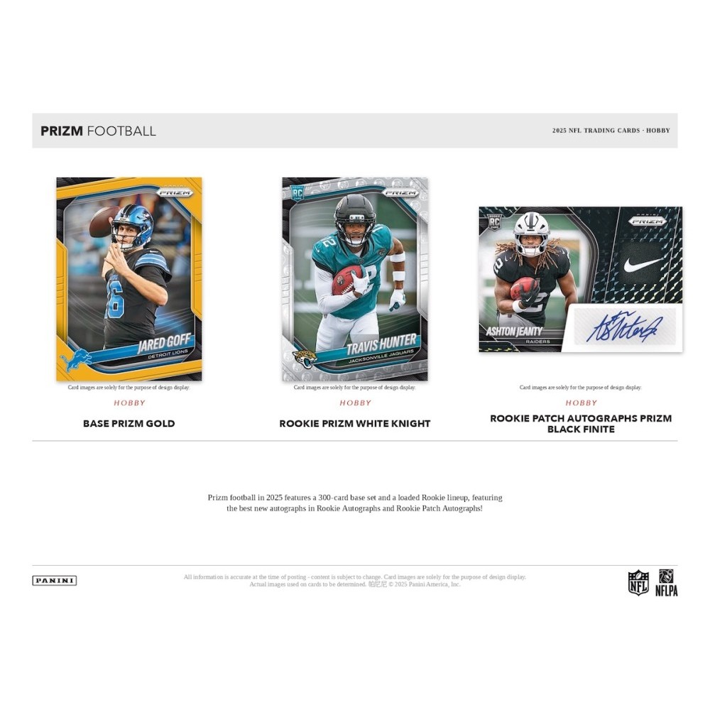 2025 Panini Prizm Football Hobby Box | Steel City Collectibles