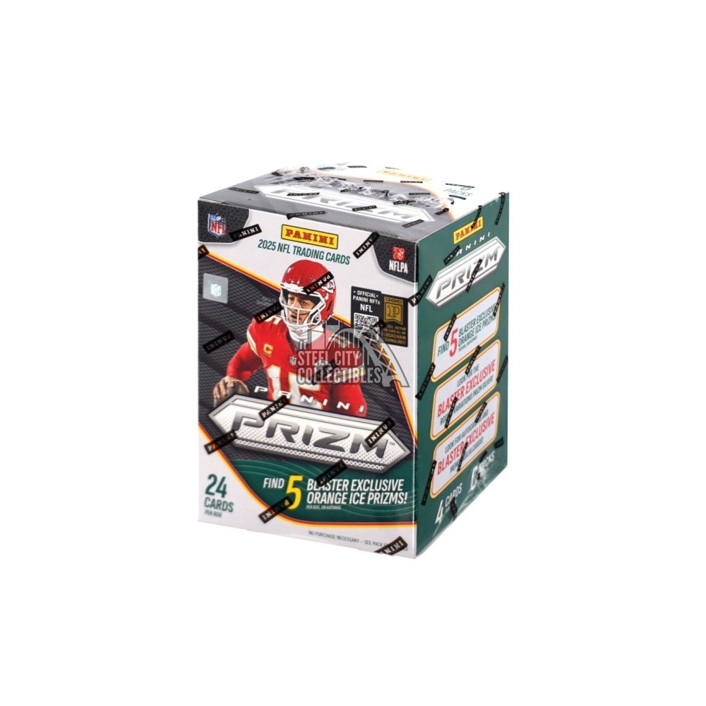 2025 Panini Prizm Football Hobby Blaster 10-Box (Half Case) Random