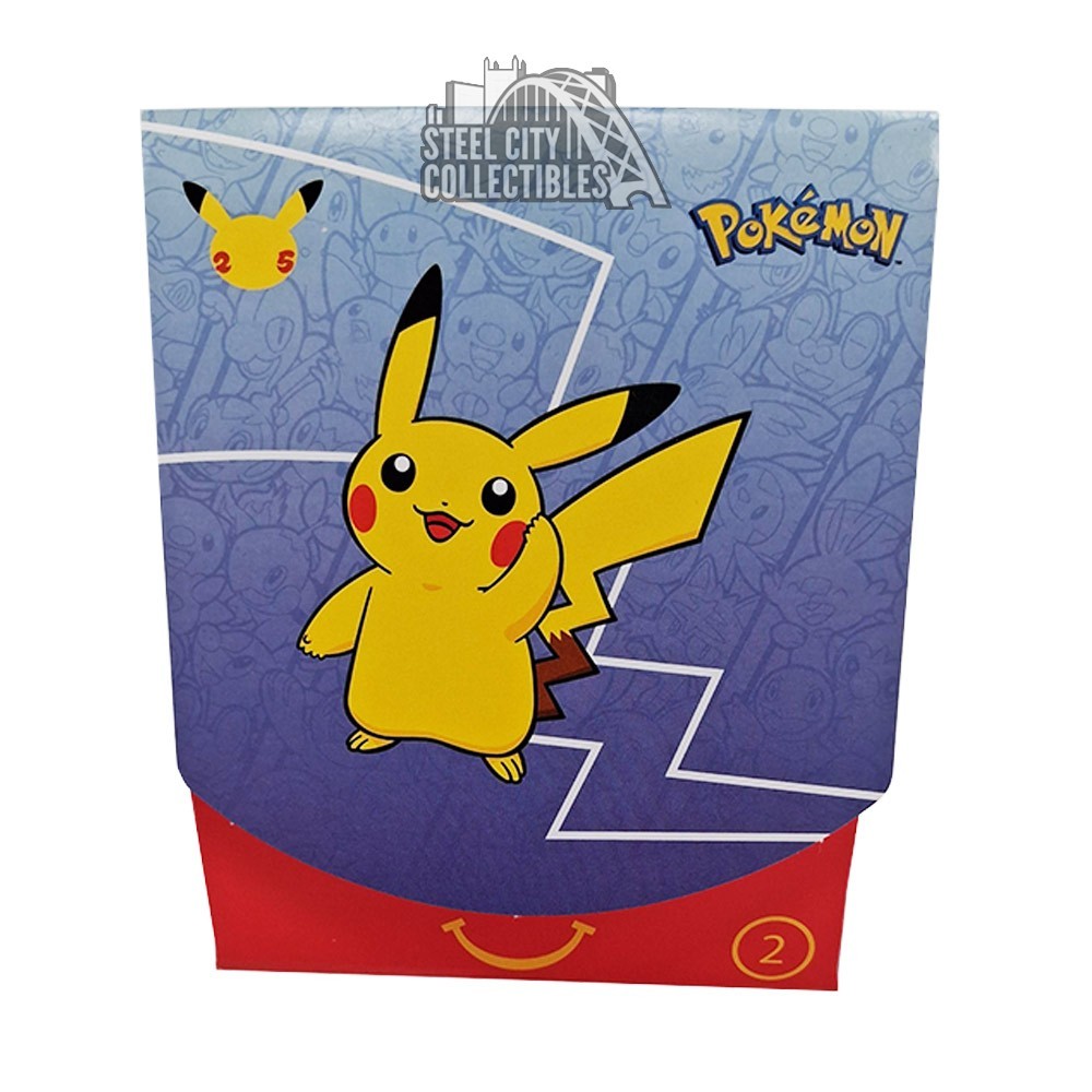 25th mcdonalds pokemon cards Anniversary Mcdonald Packs and Toys the trusted official grading guarantees its condition When McDonald's Pokmon Cards Are