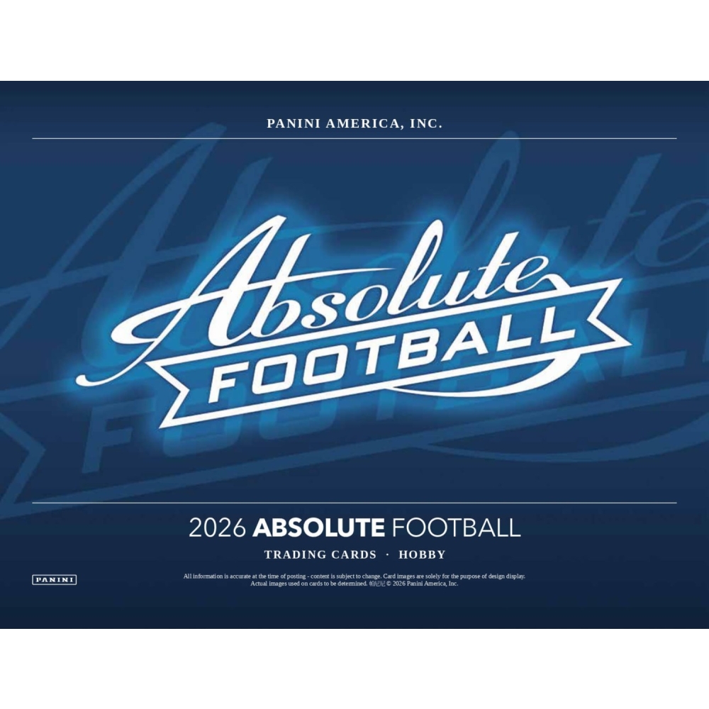 趣味・スポーツ・実用 Football and the State 2026 Panini Absolute Football Hobby Box | Steel City Collectibles