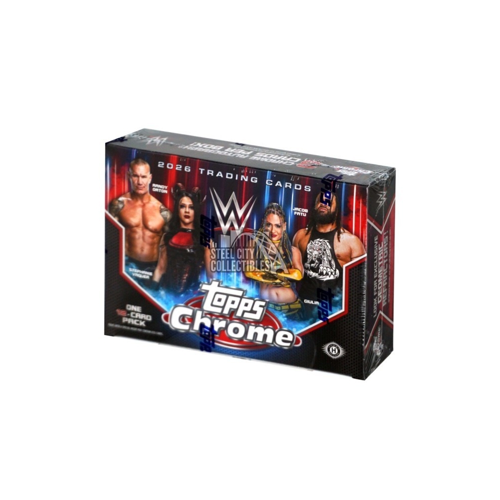 2026 Topps Chrome WWE Wrestling Delight Box Random 2-Card Group