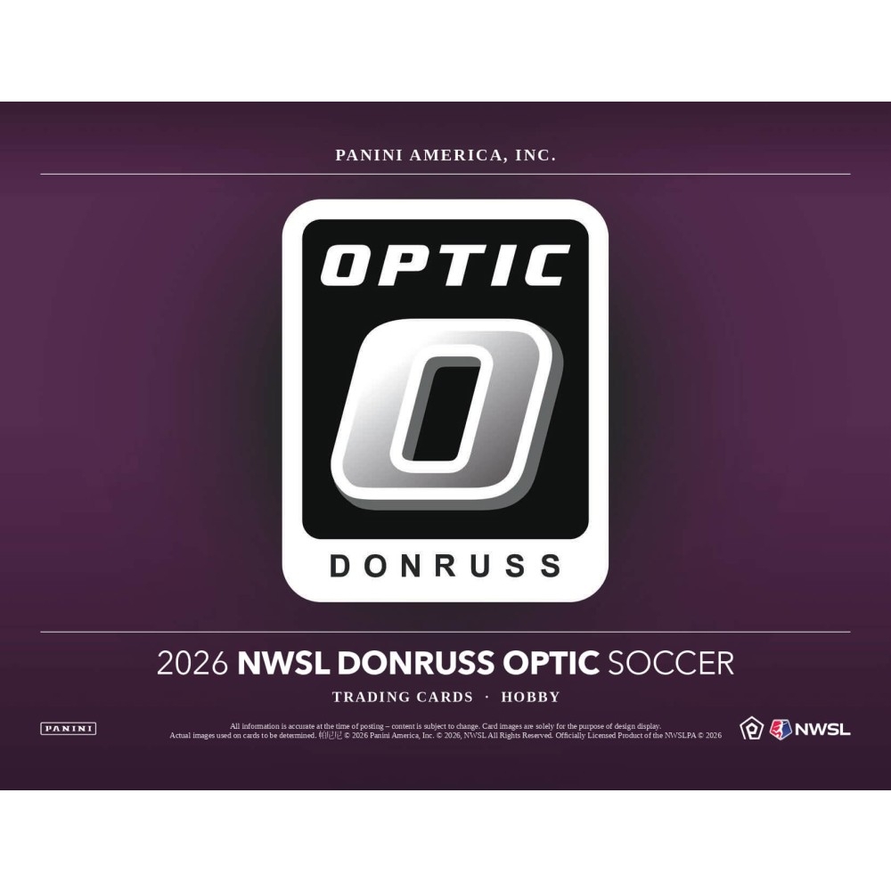 2026 Panini Donruss Optic National Women's Soccer League NWSL