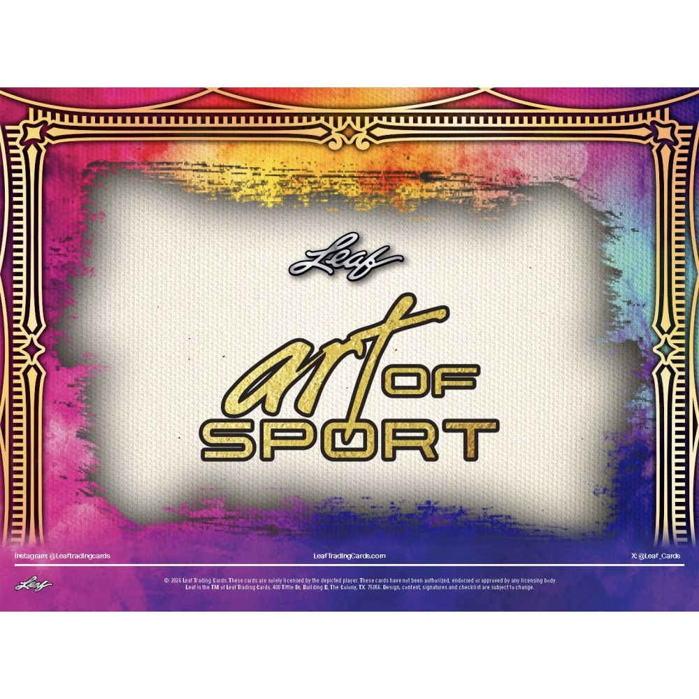 2026 Leaf Art of Sport Multi-Sport 10-Box Case | Steel City