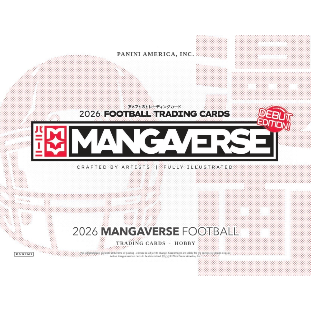 Single Backing Box 2026 Panini Mangaverse Football Hobby 12-Box Case | Steel City Collectibles