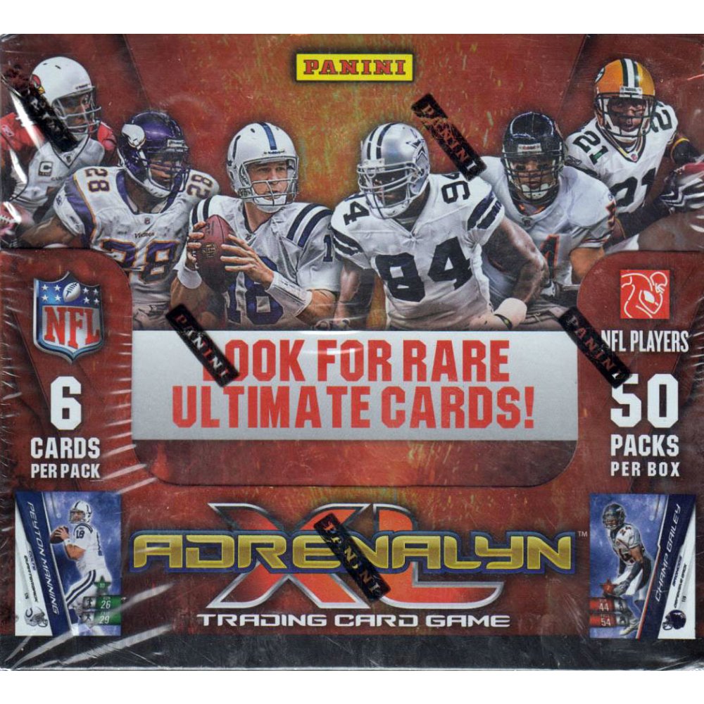 2010 Panini Adrenalyn Football Booster Box Steel City Collectibles