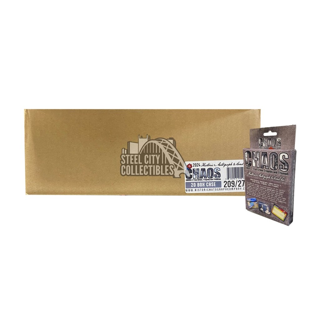 2024 Historic Autographs Chaos 2 20-Box Case | Steel City Collectibles