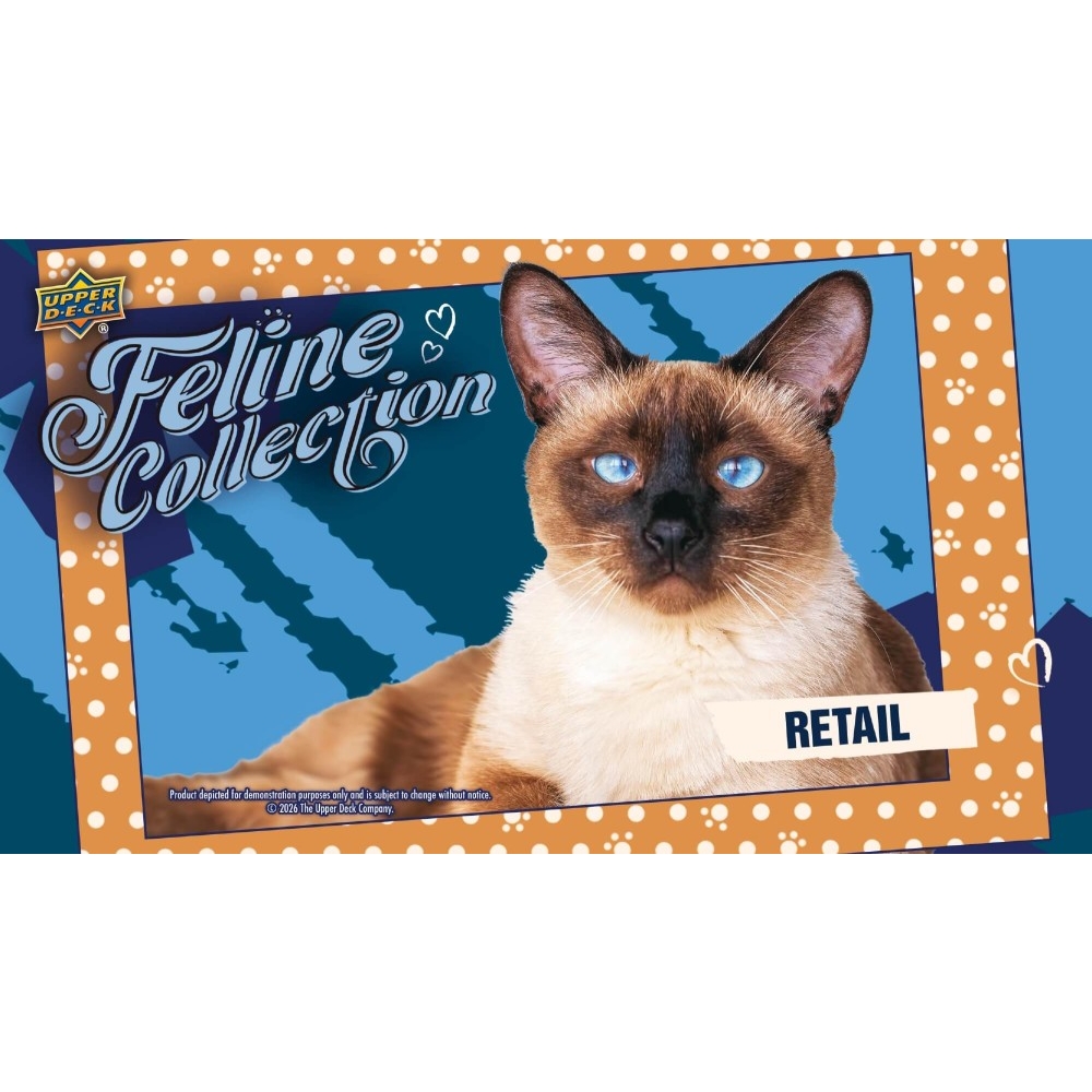 2026 Upper Deck Feline Collection Blaster Box | Steel City