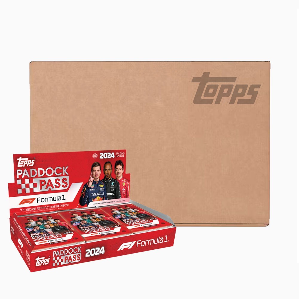 2024 Topps Paddock Pass Formula 1 F1 Hobby 8-Box Case