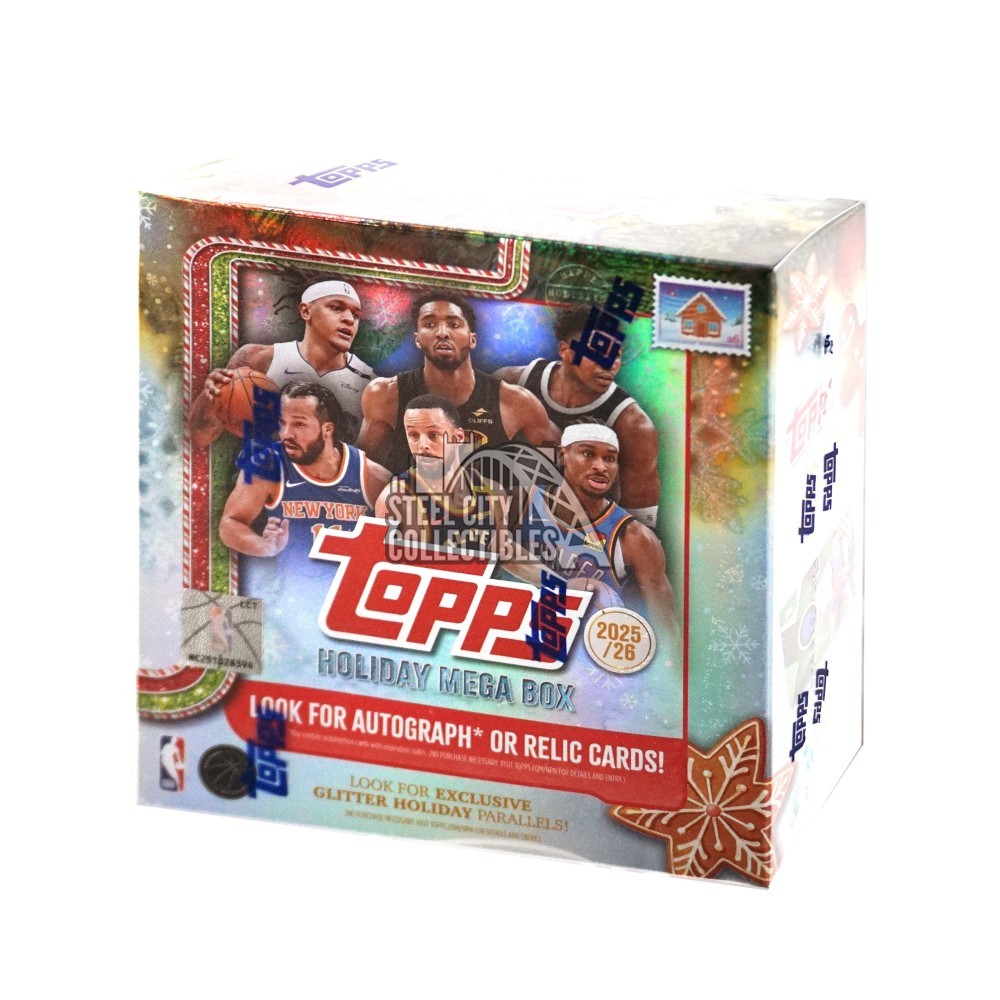 NBA TOPPS HOLIDAY MEGA BOX 1カートン 20BOX NBA TOPPS HOLIDAY MEGA