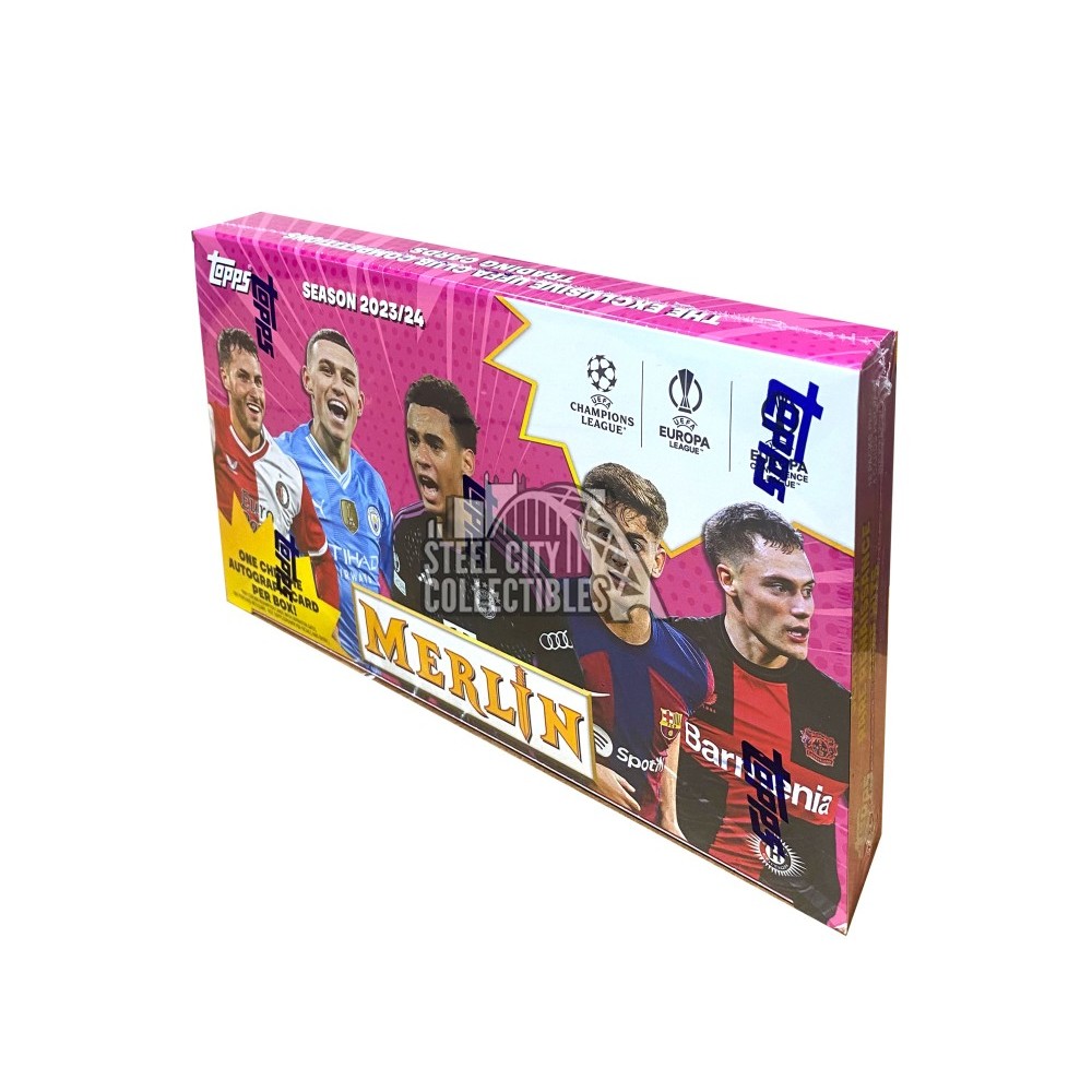 23-24 Topps Merlin Chrome Soccer Hobby 問い ④