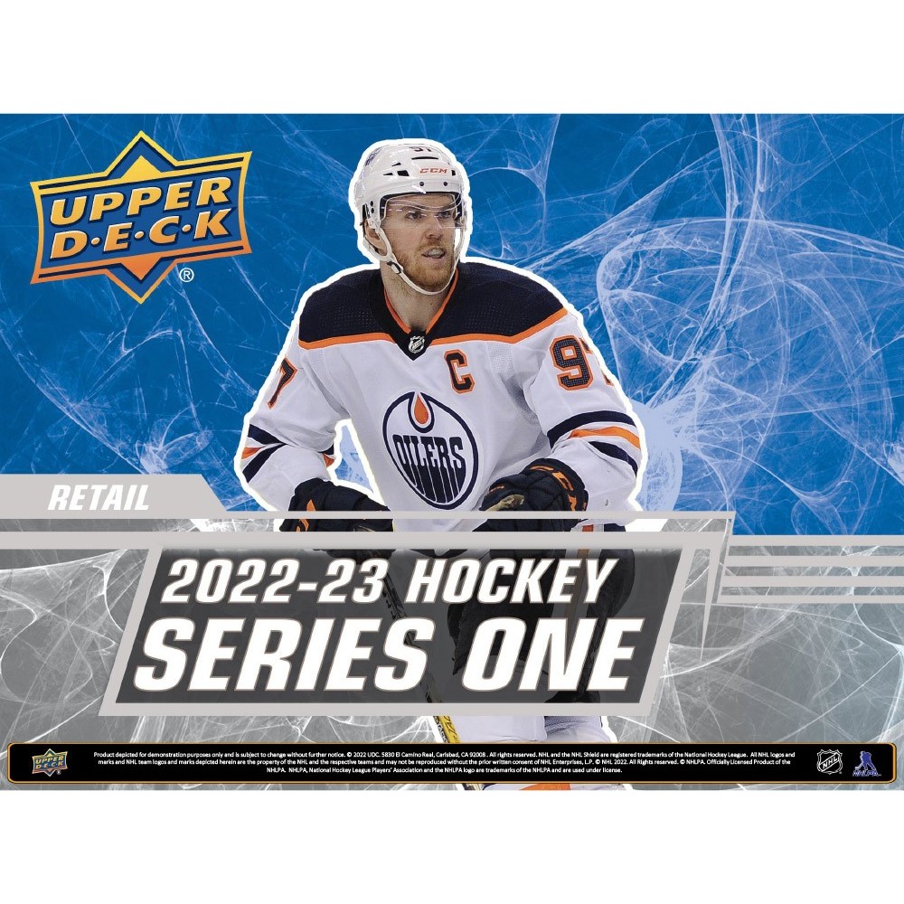 202223 Upper Deck Series 1 Hockey Tin Steel City Collectibles