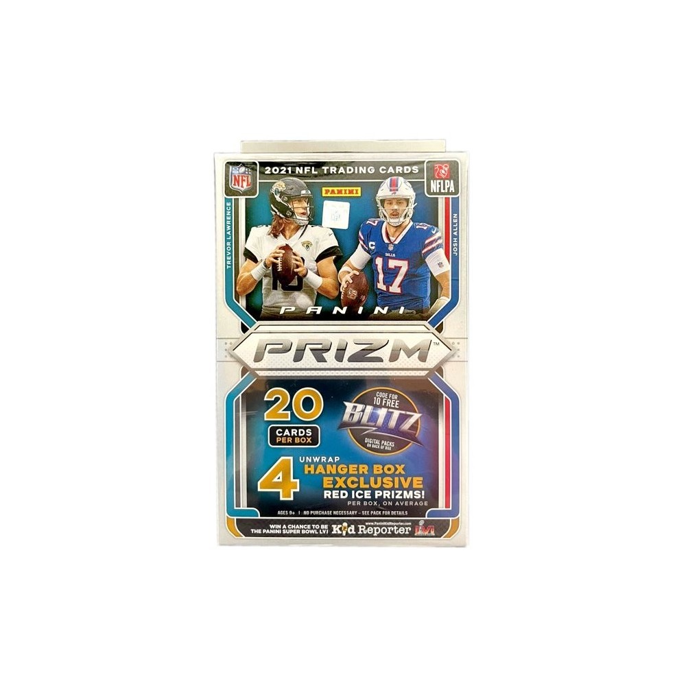 2021 Prizm Football Red Cracked Ice Parallel - You Pick Your Card - NFL Panini