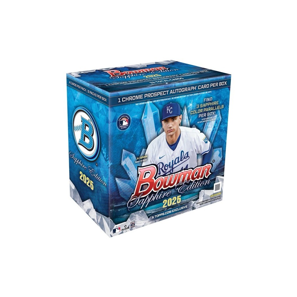 2025 Bowman Baseball Sapphire Edition Hobby Box | Steel City