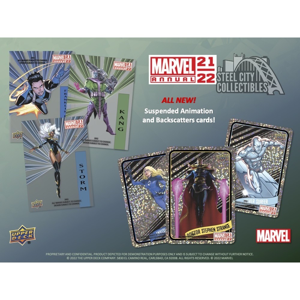 2022 Upper Deck Marvel Annual Hobby Box | Steel City