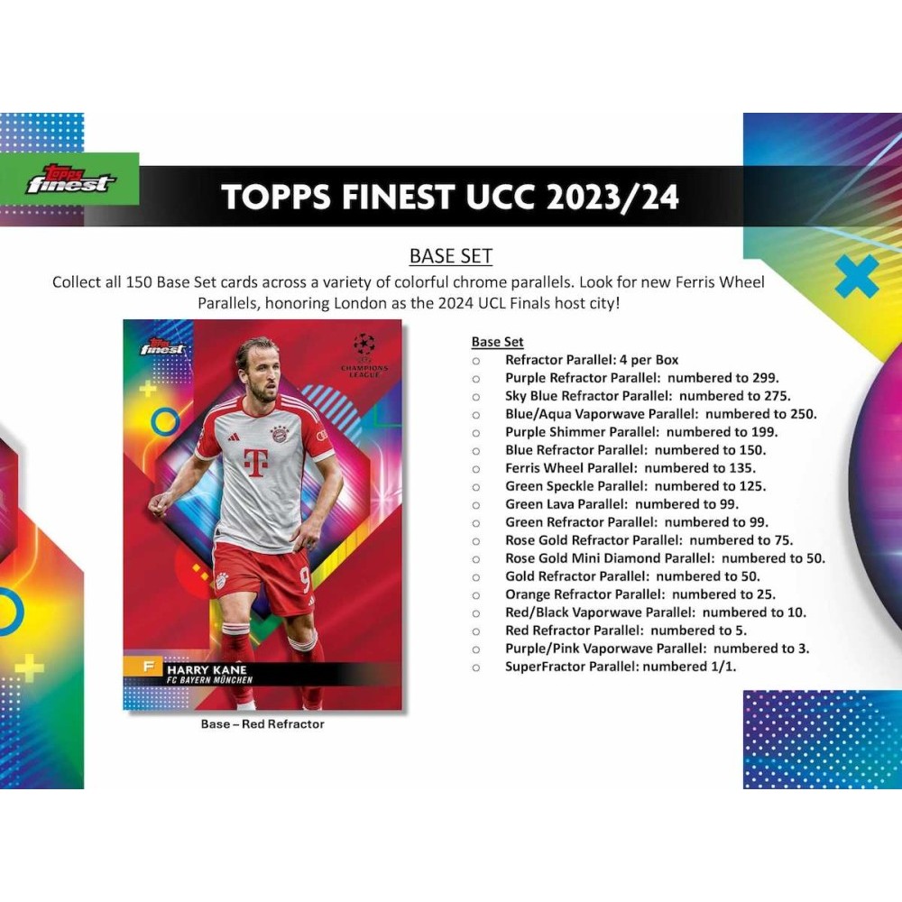 2023-24 Topps UEFA Club Competitions Finest Soccer Hobby 8