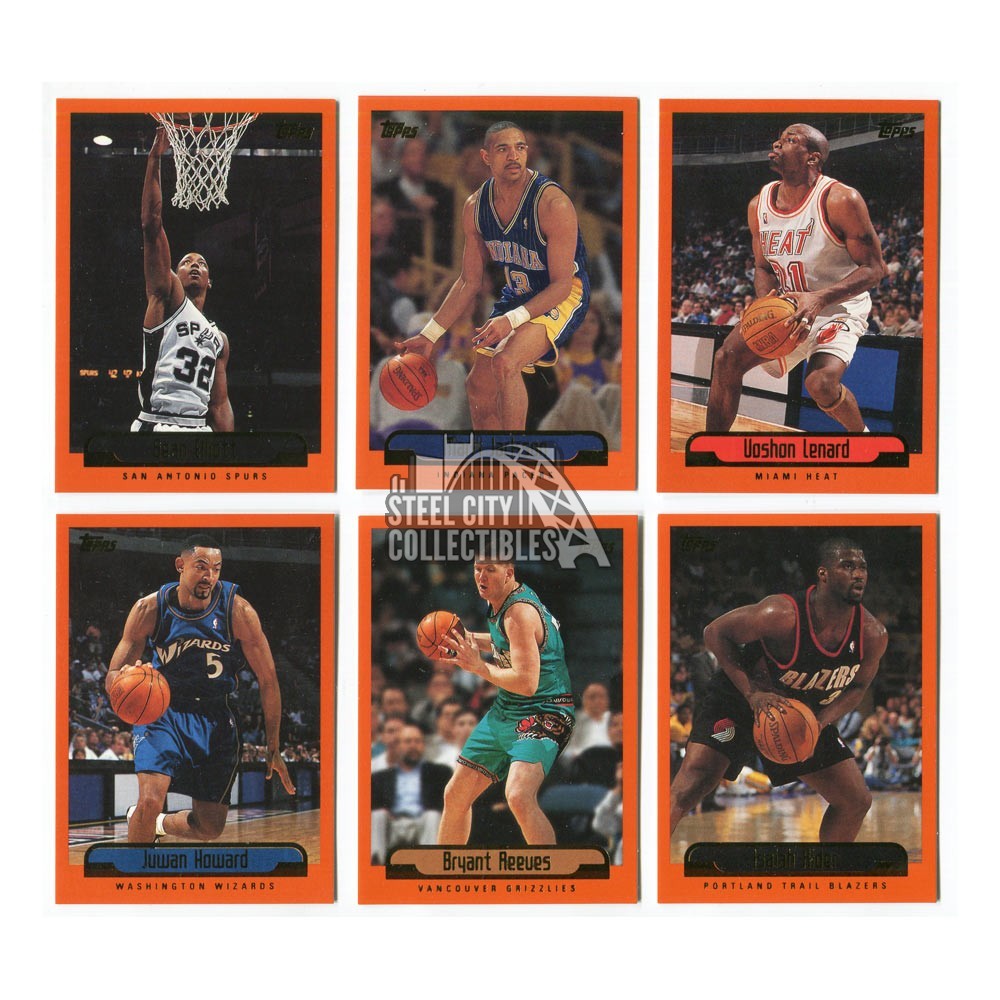 1999-00 Topps Basketball Sealed 6-Card Promo Pack | Steel City