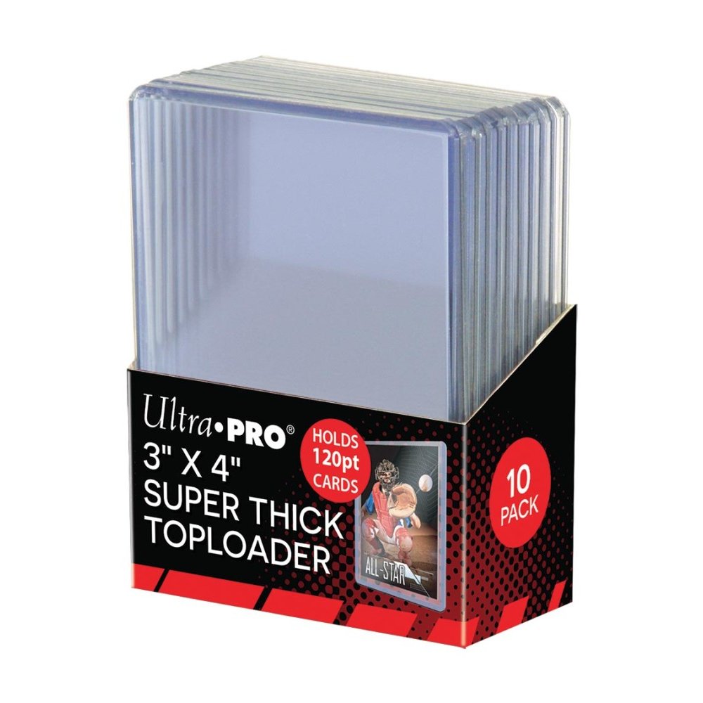 Lot of 2 Ultra Pro Toploader Box Clear Card Storage Toploaders One Touch Holders 