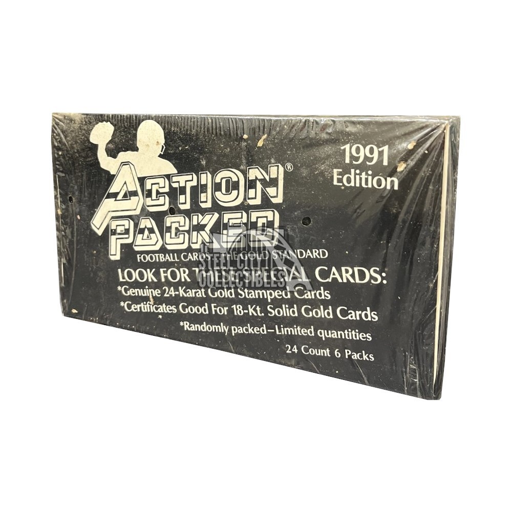 1991 Action Packed Rookie Update Football Card Set - 84 Cards Factory  Sealed (Brett Favre RC)