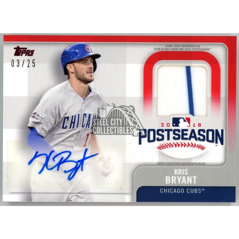 2022 Team-Issued City Connect Jersey - Kris Bryant