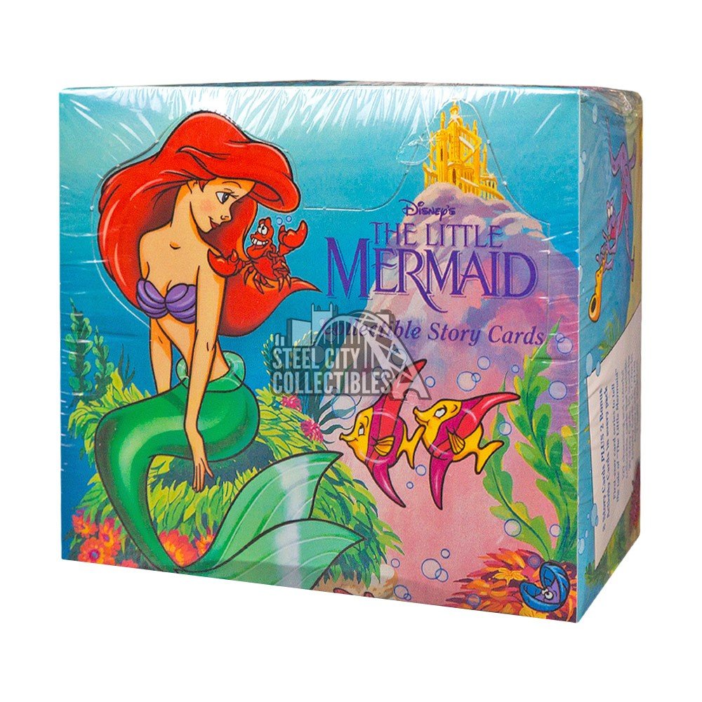 1991 Pro Set The Little Mermaid Trading Cards Unopened Box | Steel