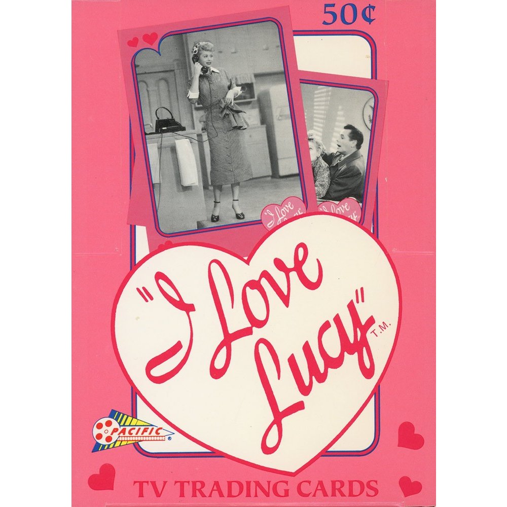 I Love Lucy TV Trading Card Wax Pack 1991Factory Sealed Unopened 