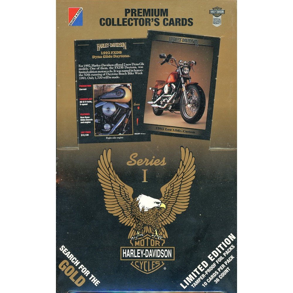 1992 Harley Davidson Series 1 Trading Cards Unopened Box 