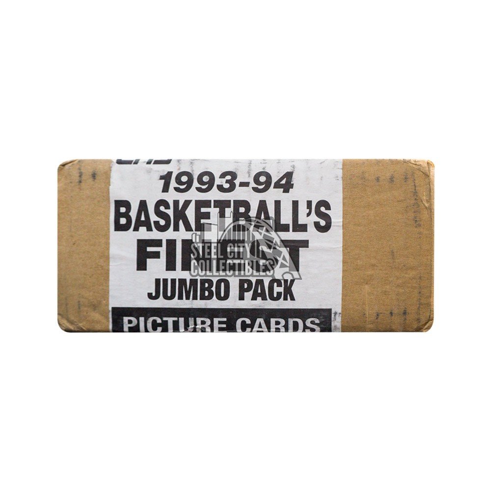 1993 94 Topps Finest Basketball Jumbo 2 Box Case Steel City Collectibles