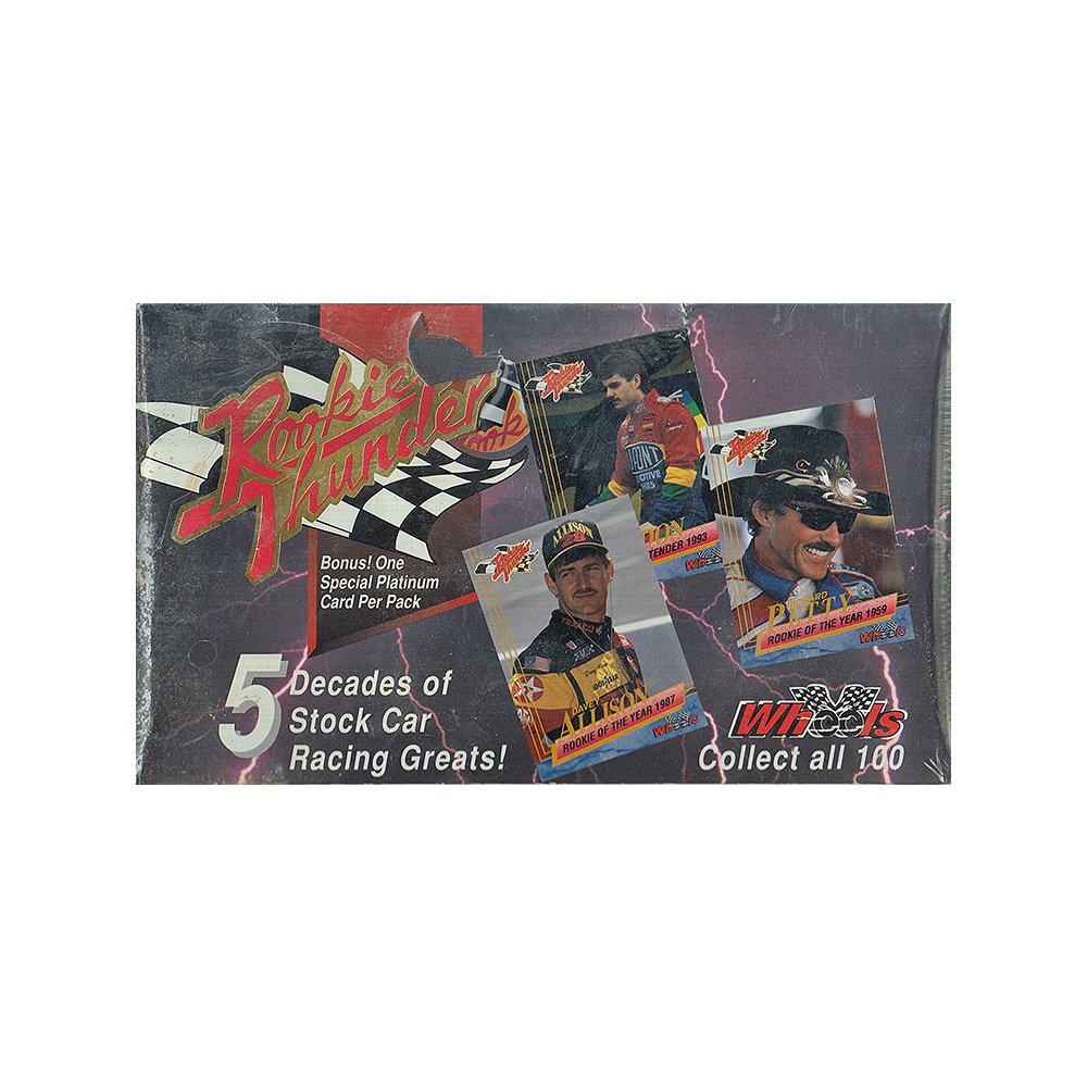 1993 Wheels Rookie Thunder Racing Box Steel City Collectibles