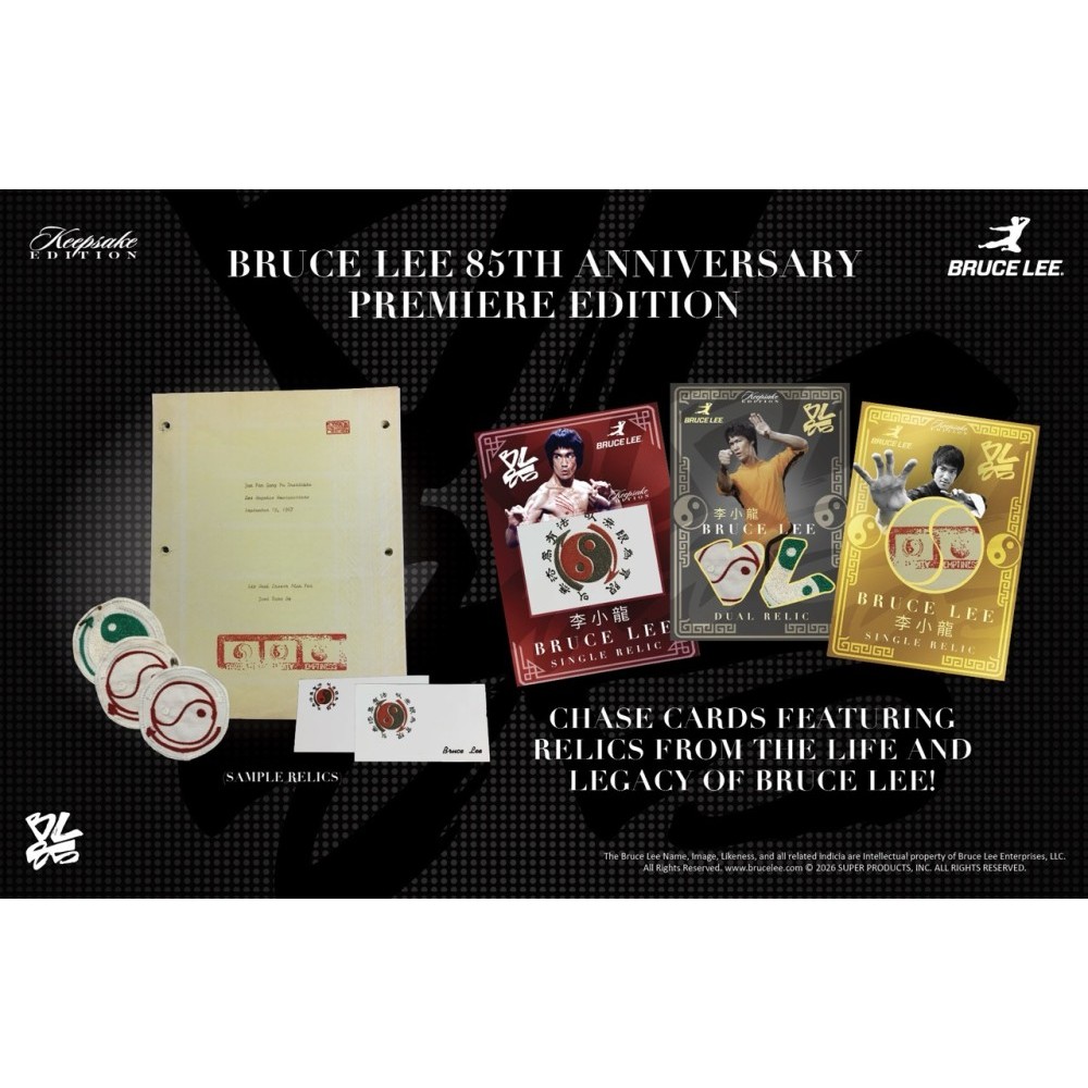 2025 Super Break Bruce Lee 85th Anniversary Premiere Keepsake