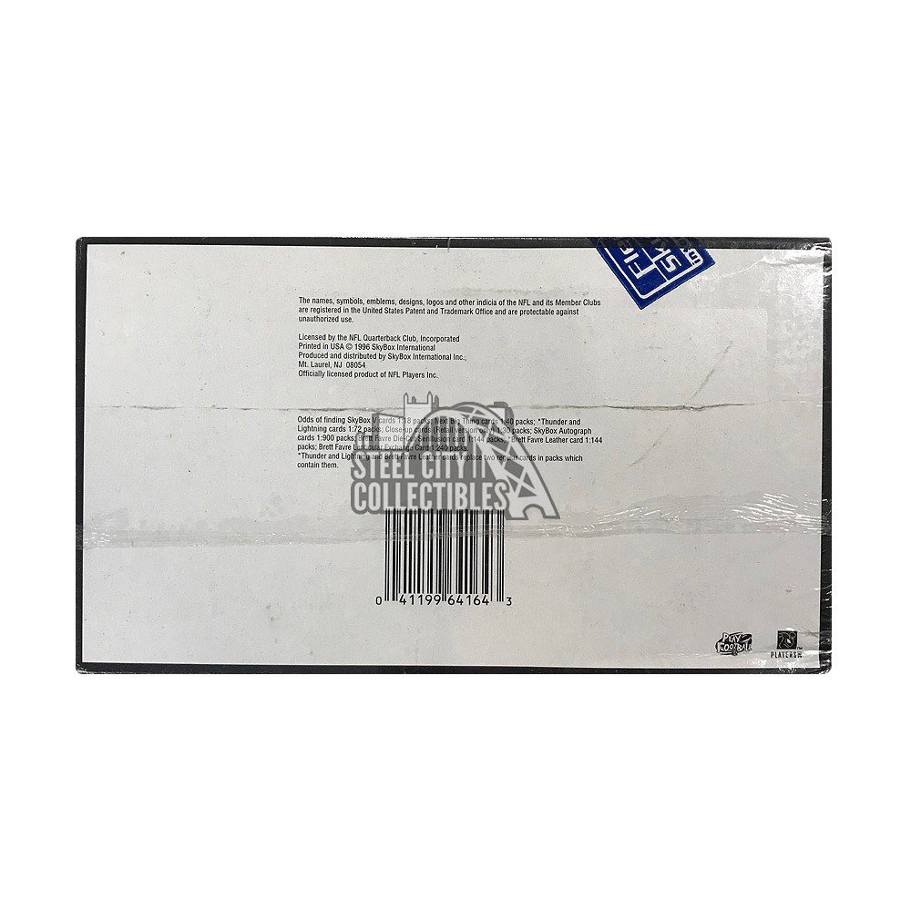 1996 Fleer Skybox Premium Football 36-Pack Retail Box | Steel City