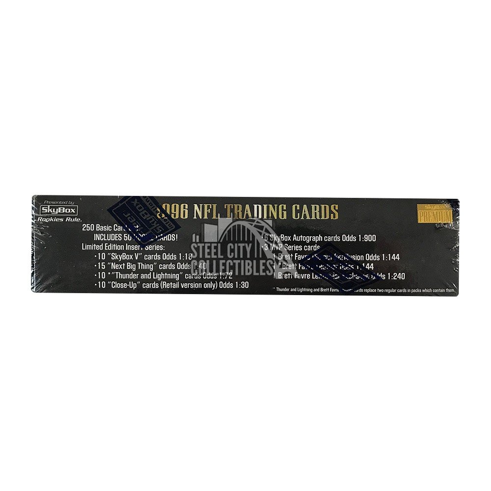 1996 Fleer Skybox Premium Football 36-Pack Retail Box | Steel City