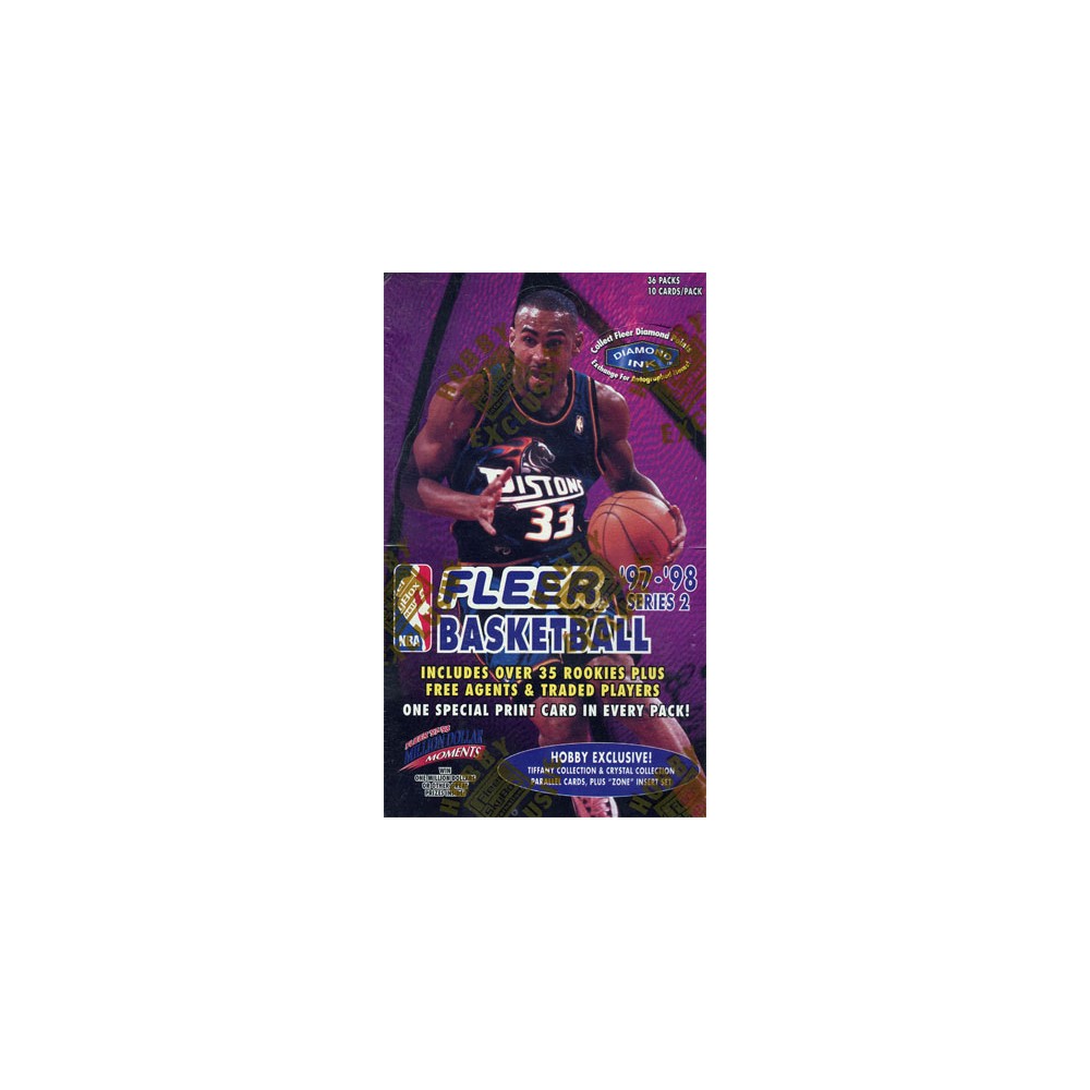 1997-98 Fleer Basketball Series 2 Hobby Box