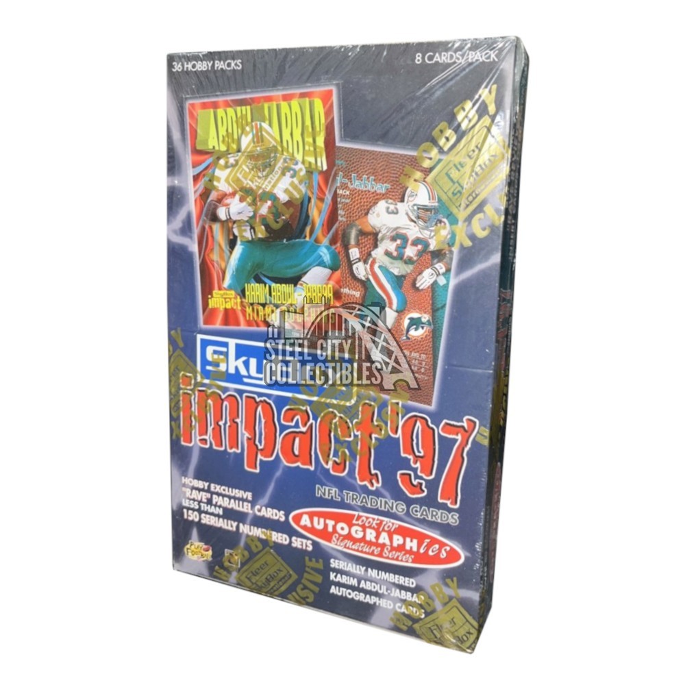 1997 Skybox Impact Football Hobby Box Steel City Collectibles