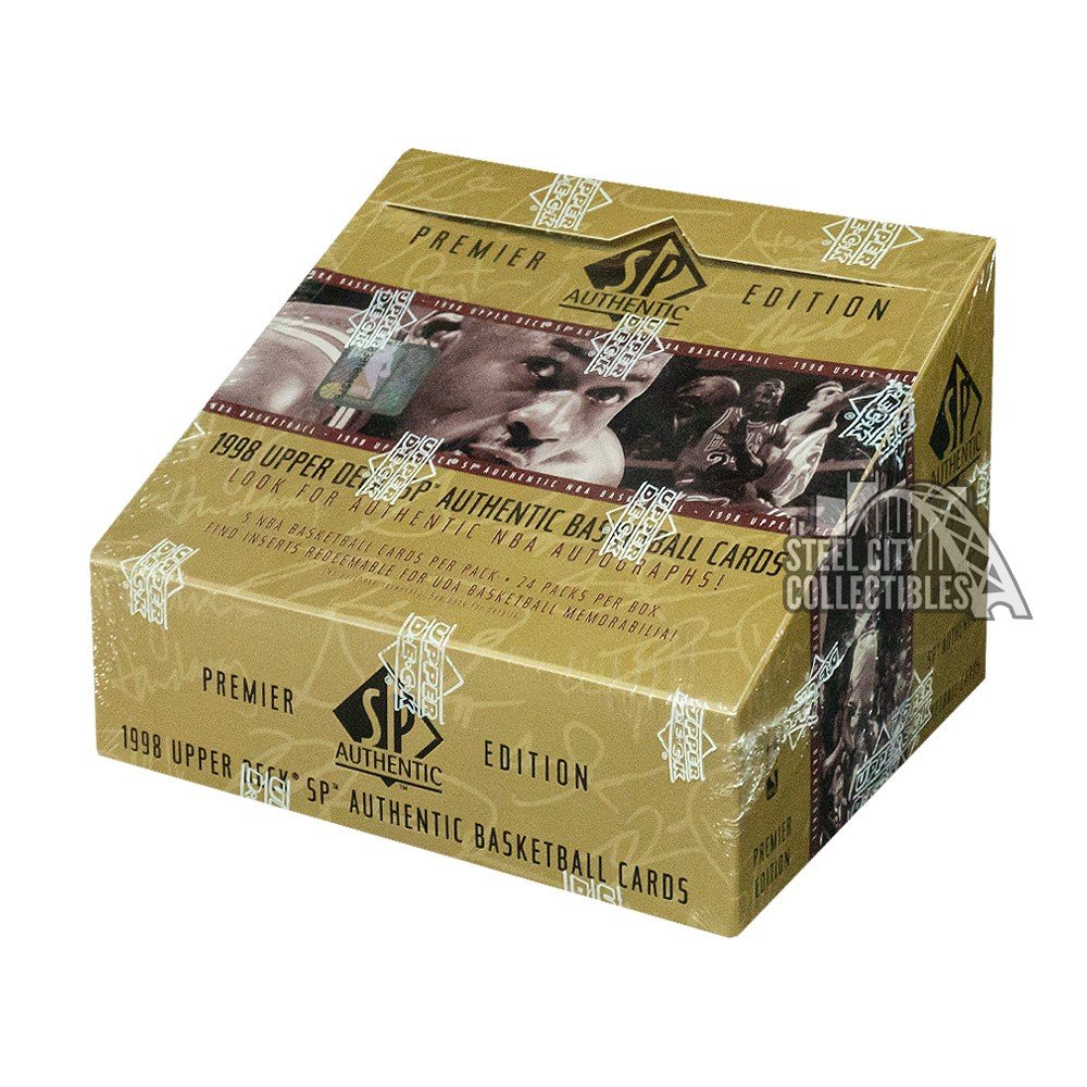 1997-98 Upper Deck SP Authentic Basketball Hobby Box | Steel 1997-98 Upper Deck SP Authentic Basketball Hobby Box | Steel