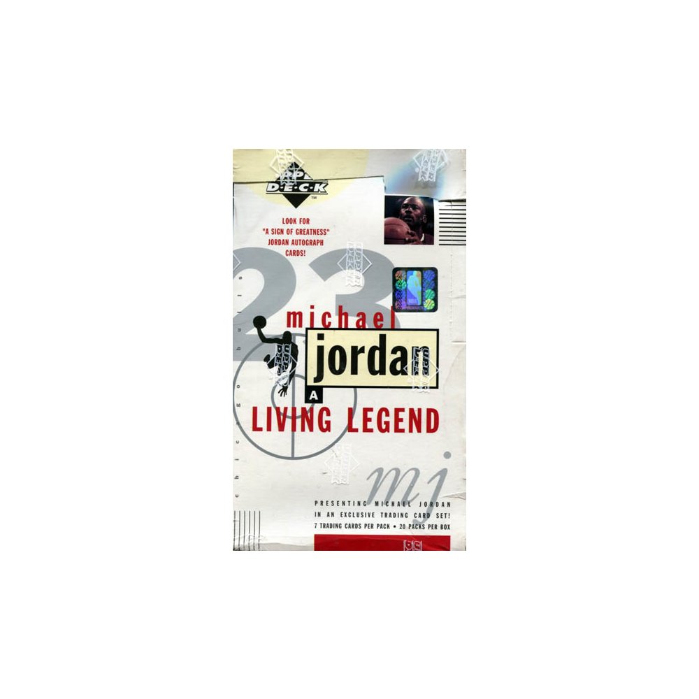 1998-99 Upper Deck Michael Jordan Living Legend Basketball Box