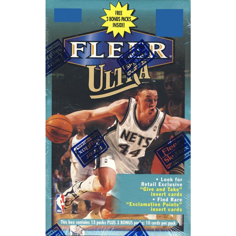 199899 Fleer Ultra Basketball 16ct Retail Box Steel City Collectibles
