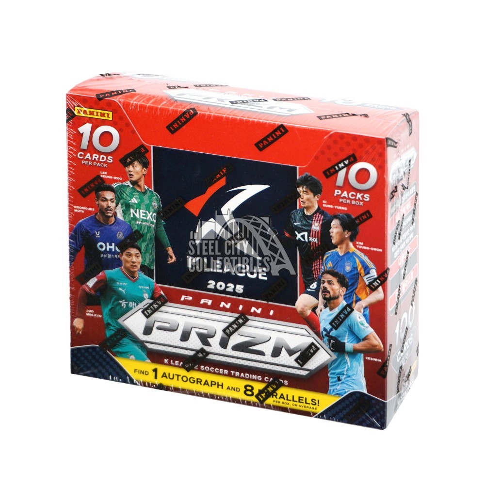 2025 Panini Prizm K League Soccer Hobby Box | Steel City
