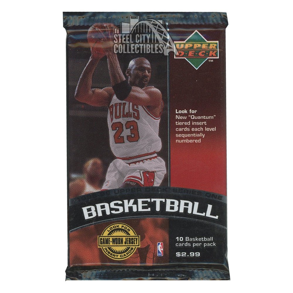 199899 Upper Deck Series 1 Basketball Retail Pack Steel City