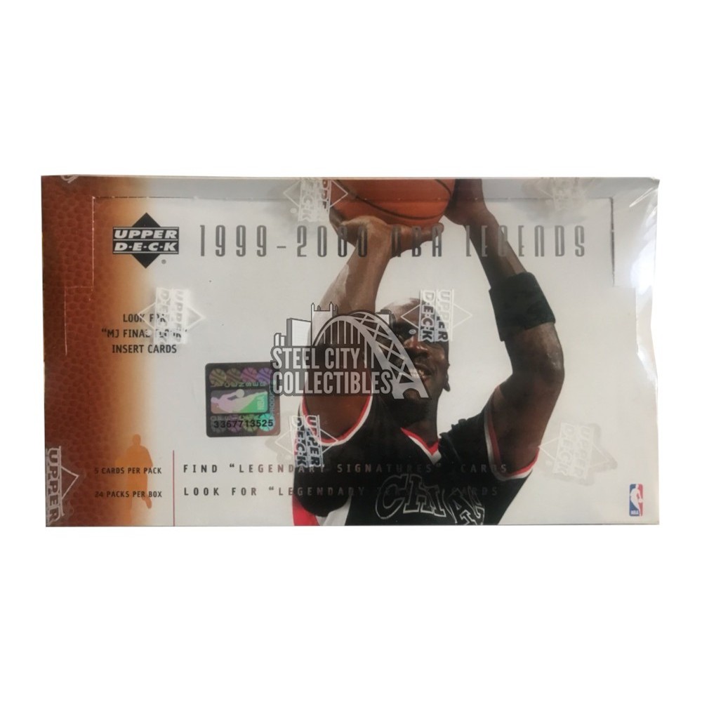 1999-00 Upper Deck NBA Legends Basketball Box