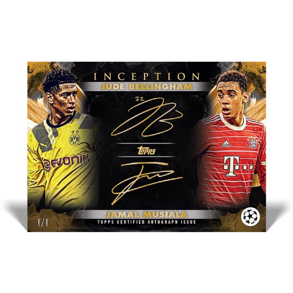 その他 TOPPS INCEPTION UEFA 2022 2023 2022-23 Topps Inception UEFA Champions League Soccer Hobby Box