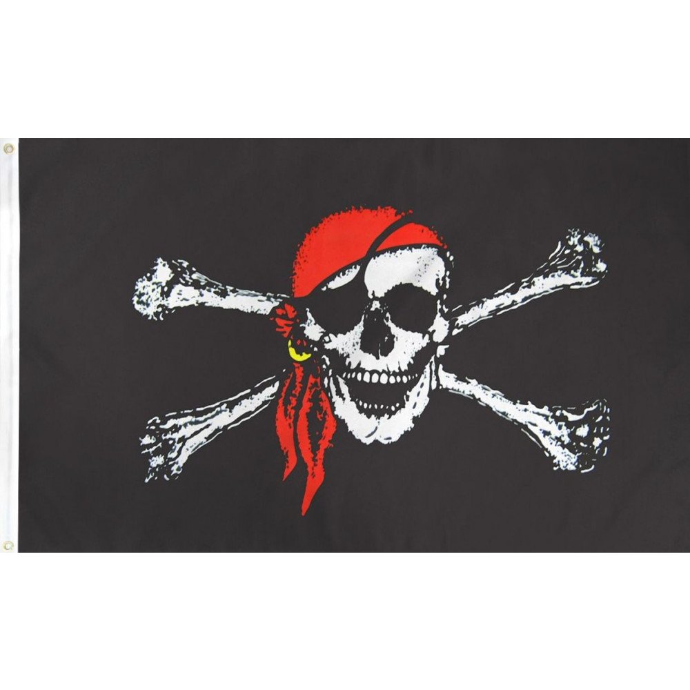 pirates raise the jolly roger