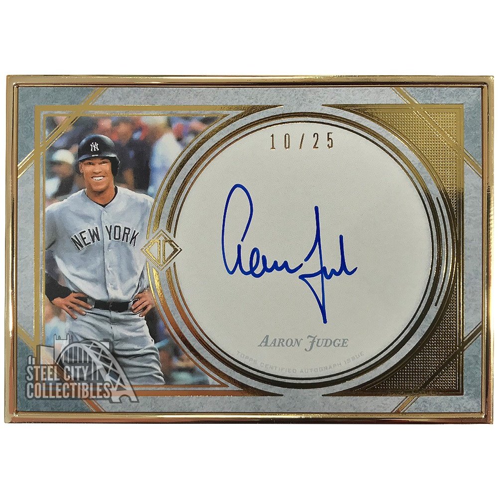 Aaron Judge 2018 Topps Transcendent Baseball Autograph Auto Card 