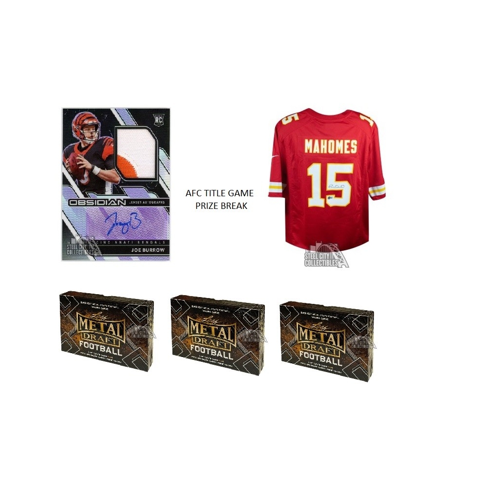 joe burrow afc championship jersey