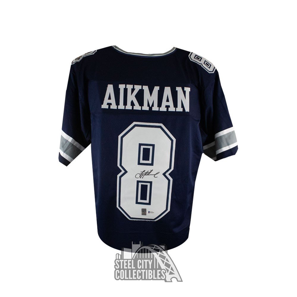 troy aikman jersey signed