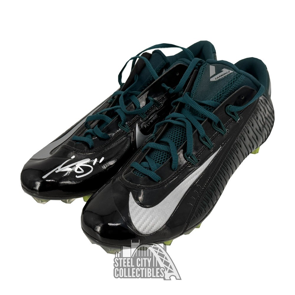 AJ Brown Autographed Nike Vapor Carbon 2.0 Football Cleats - BAS
